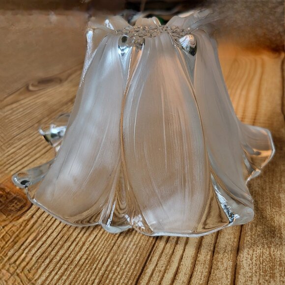 Vintage Walther Glas Frosted Glass Flower Bowl Susanna Satiniert design - Picture 3 of 16